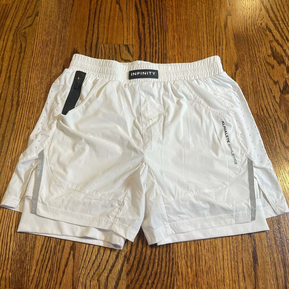 Alphalete Infinity Athletic Lined Shorts - Men's Size M